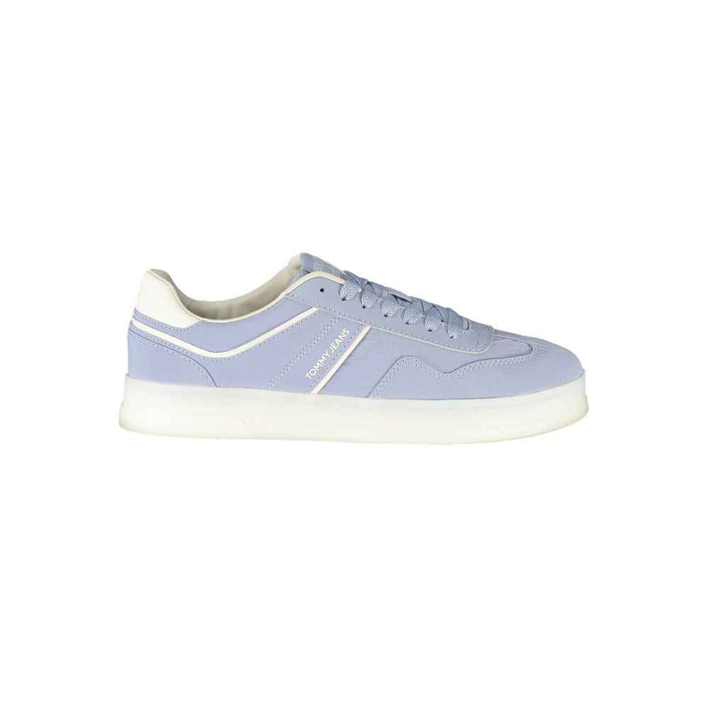 Tommy Hilfiger Blue Leather Women Sneaker
