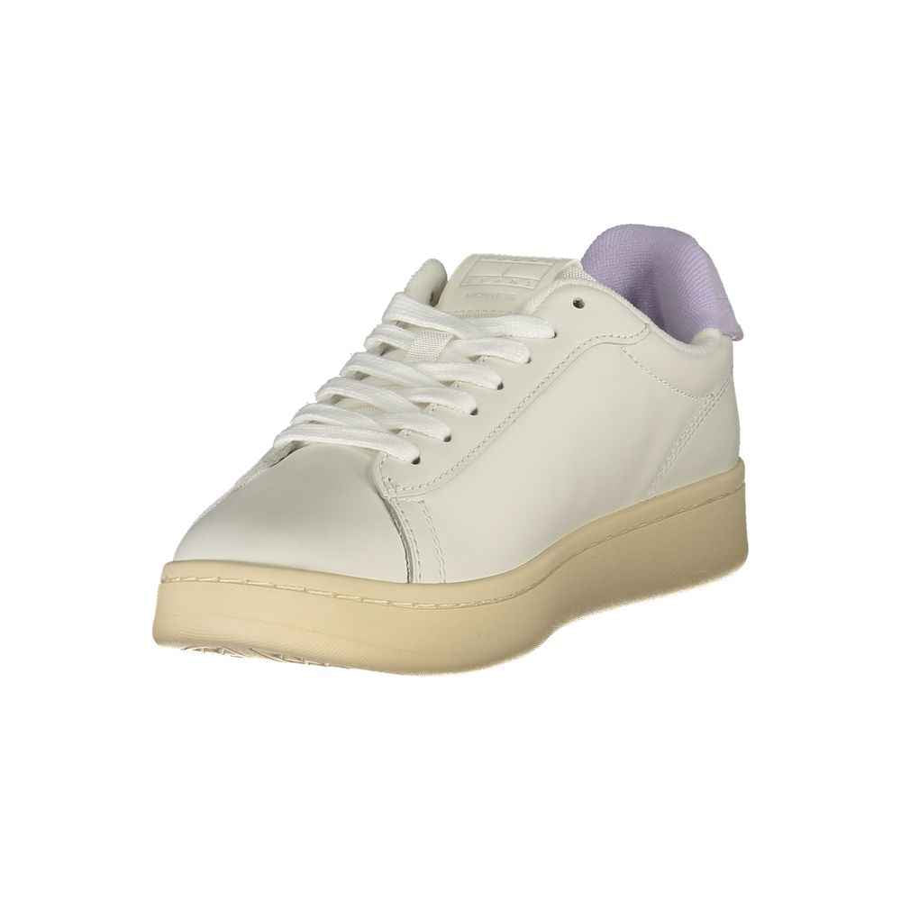 Tommy Hilfiger White Leather Women Sneaker