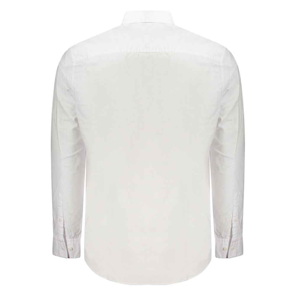 Calvin Klein White Cotton Men Shirt