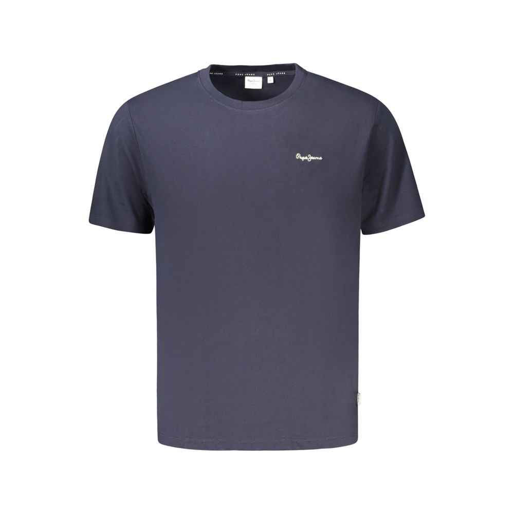 Pepe Jeans Blue Organic Cotton Men T-Shirt