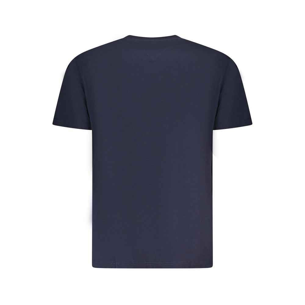 Tommy Hilfiger Blue Cotton Men T-Shirt