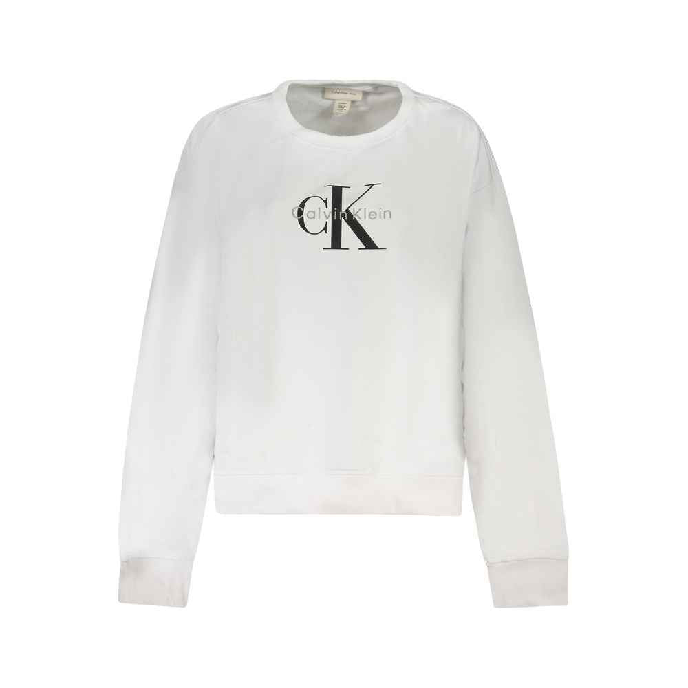 Calvin Klein White Cotton Women Sweater
