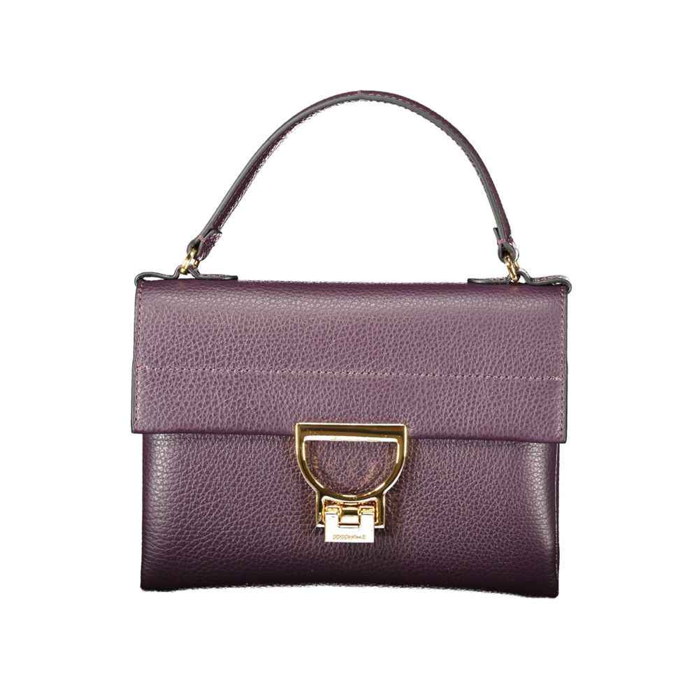 Coccinelle Purple Leather Women Handbag