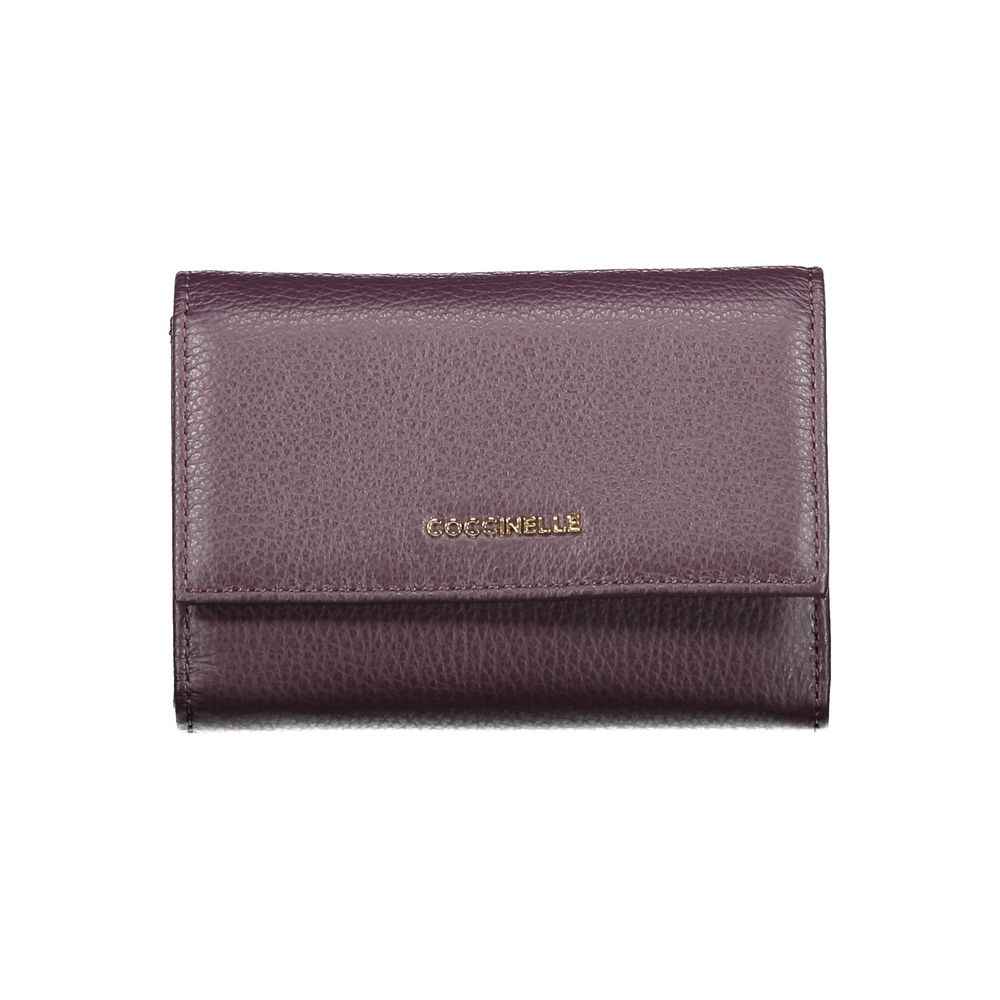 Coccinelle Purple Leather Women Wallet