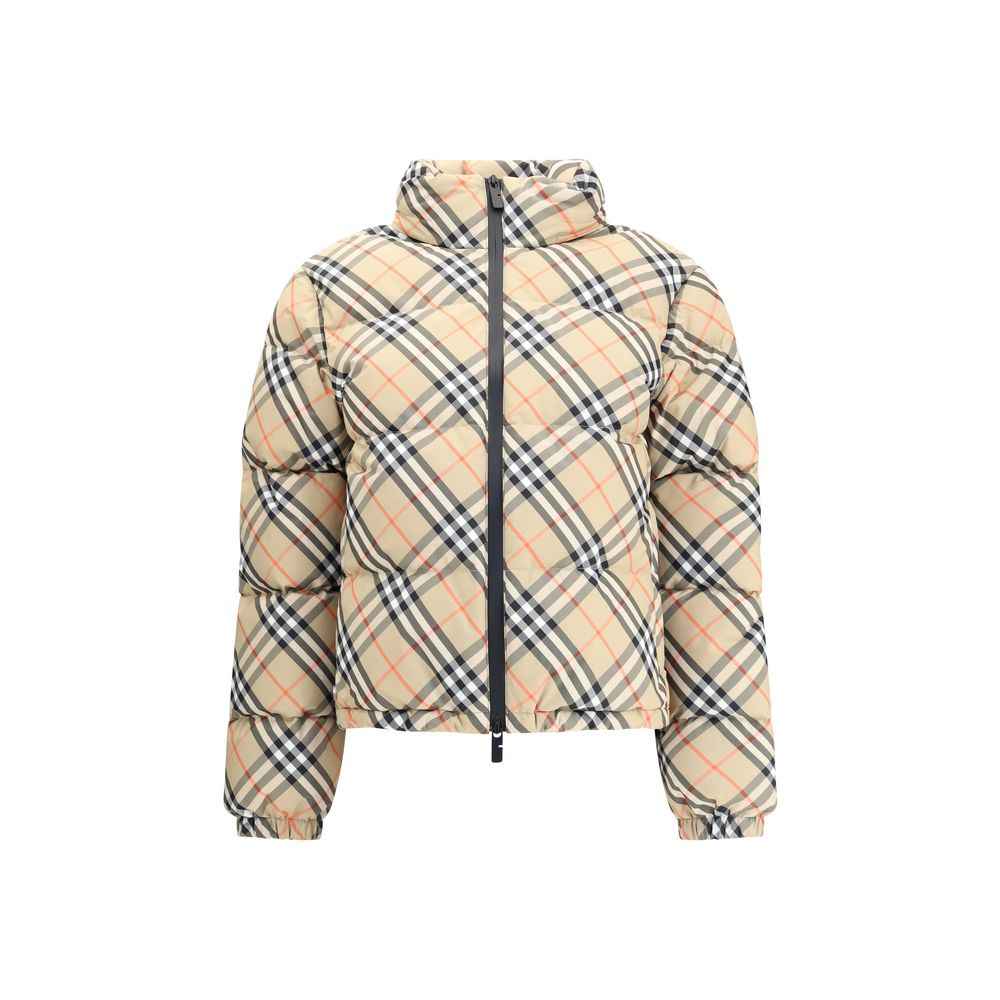 Burberry Check Down Jacket