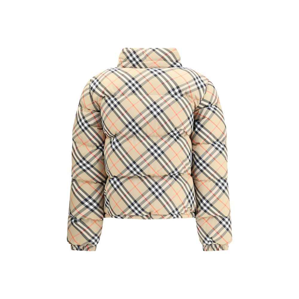 Burberry Check Down Jacket