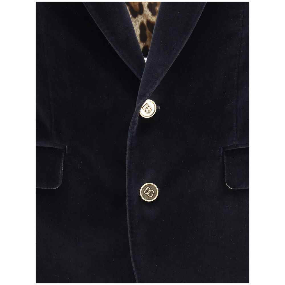 Dolce & Gabbana Velvet Sicily Blazer