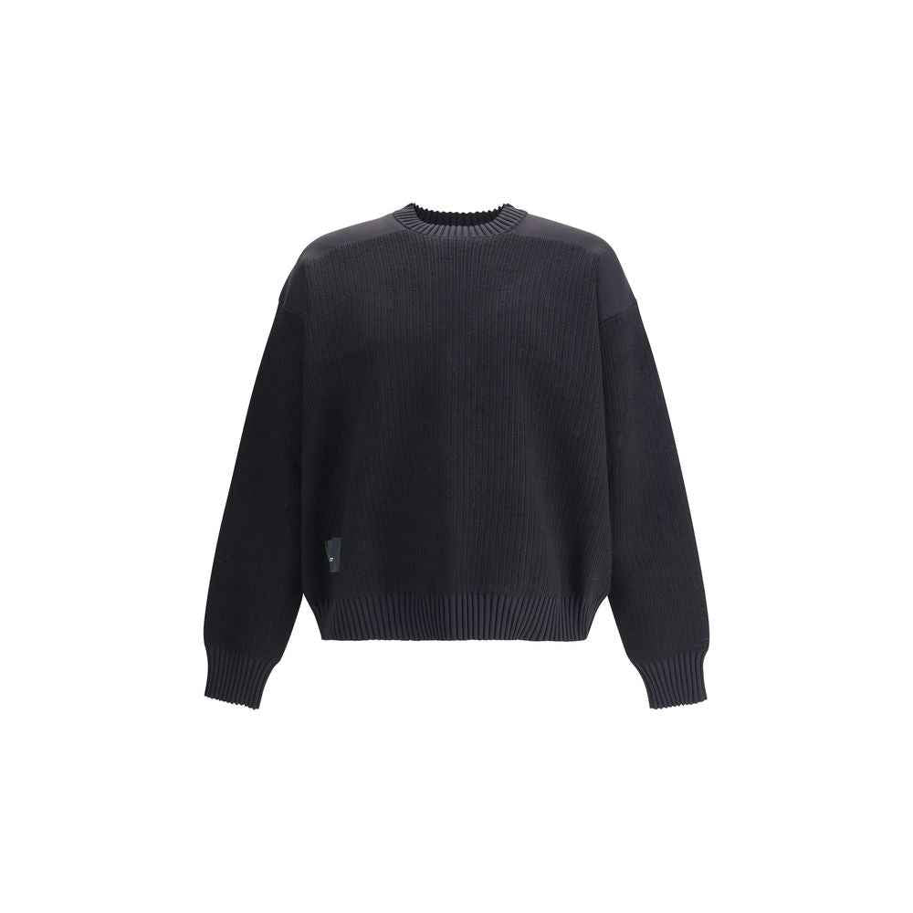 Y-3 Wool padded crew Sweater