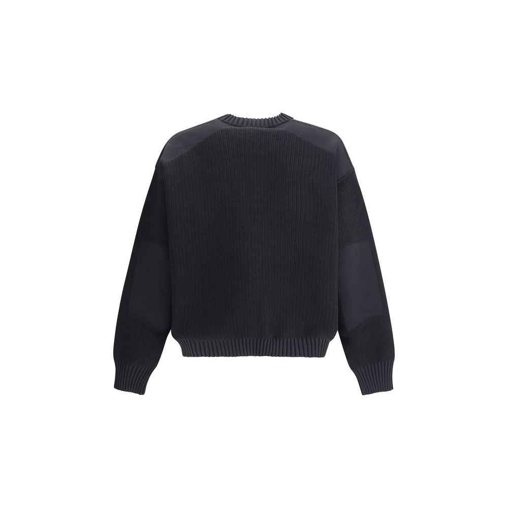 Y-3 Wool padded crew Sweater