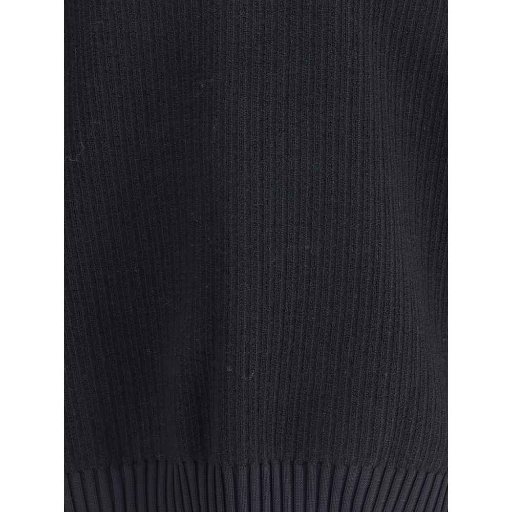 Y-3 Wool padded crew Sweater