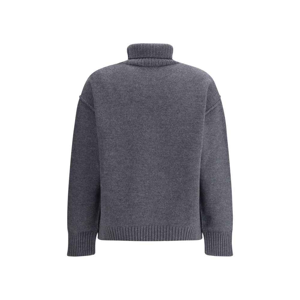 Ami Paris Ami De Coeur Turtleneck Sweater