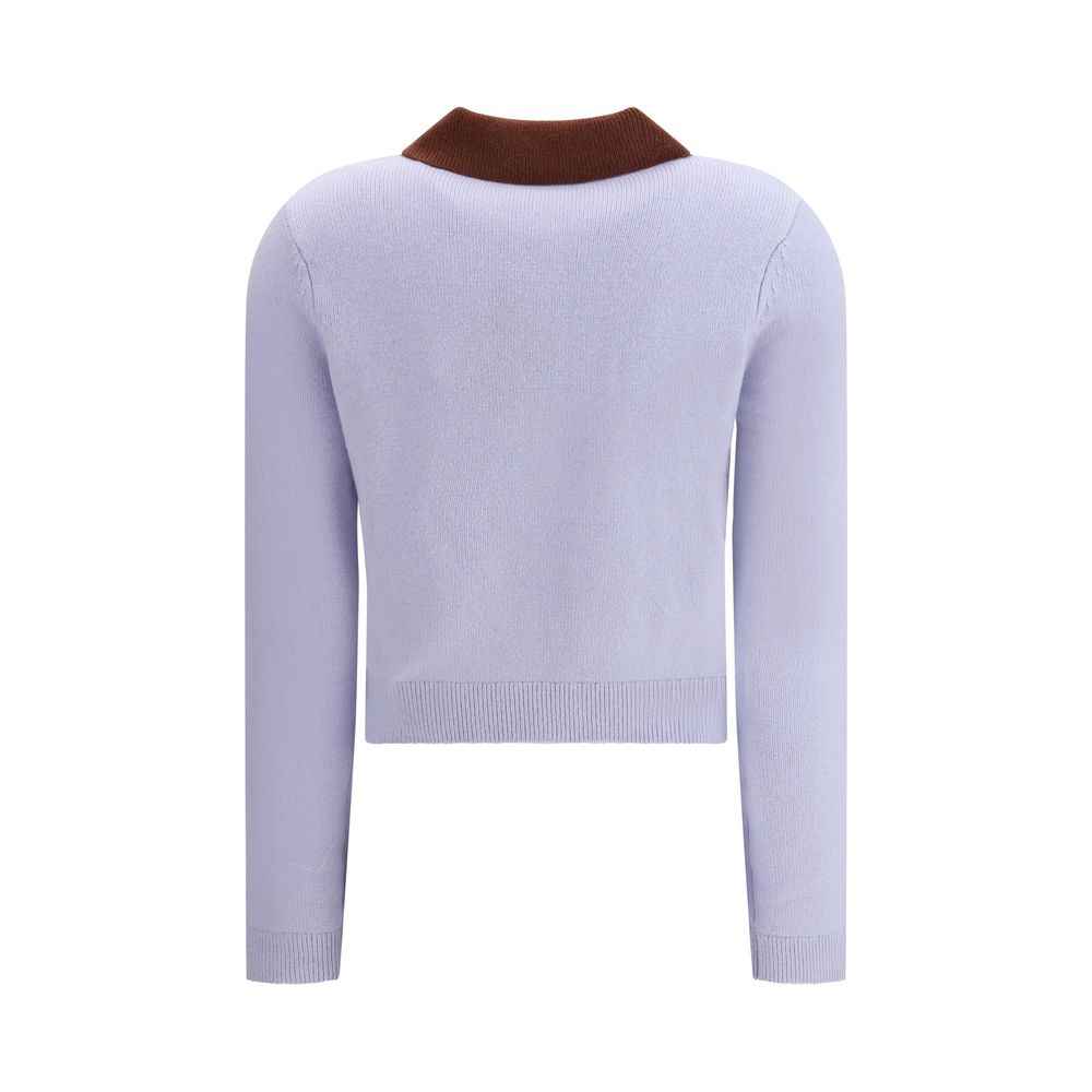 Self-Portrait Contrast collar Sweater