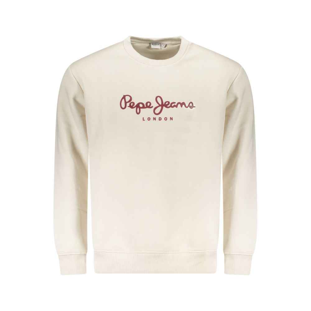 Pepe Jeans White Cotton Men Sweater