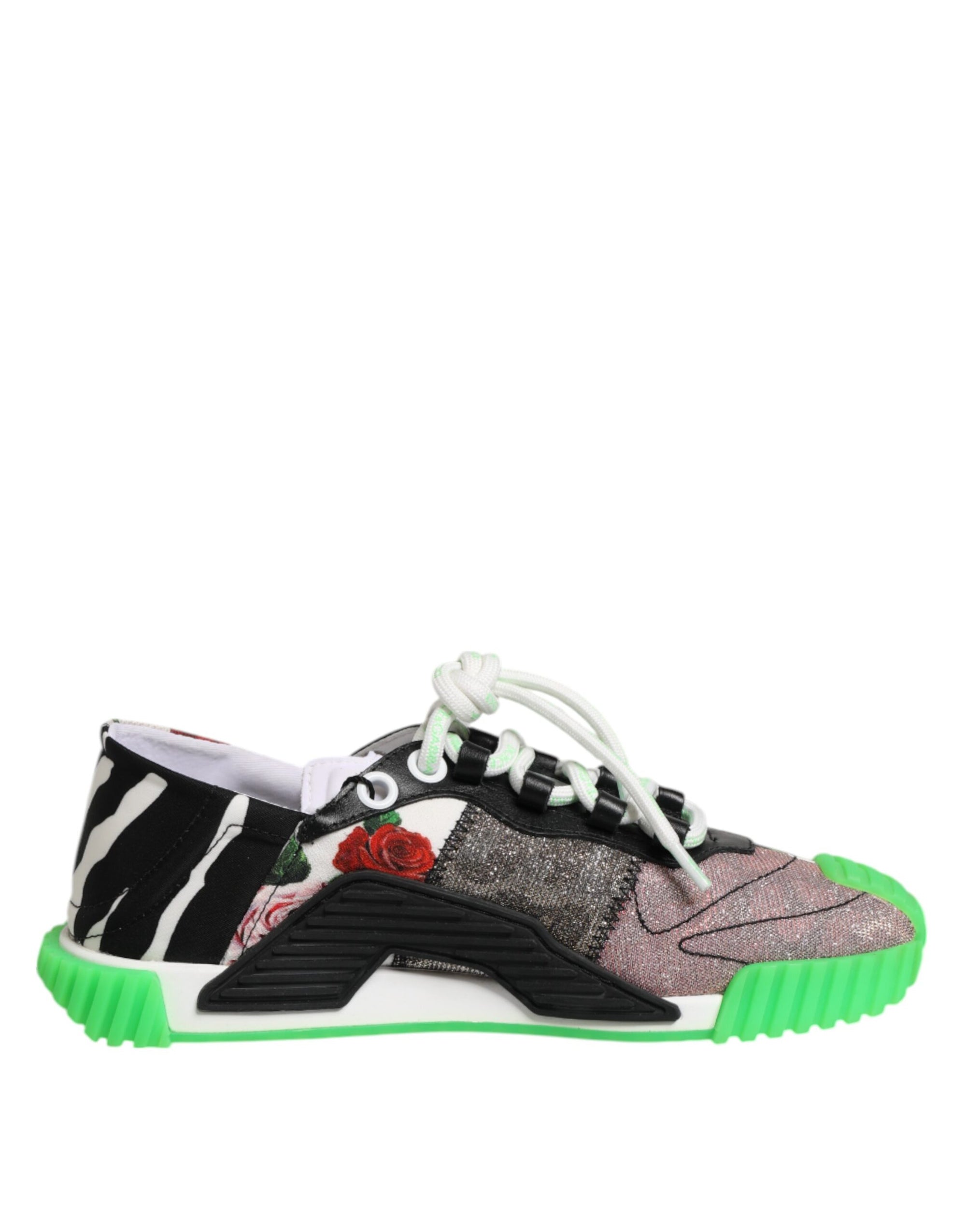 Dolce & Gabbana Multicor DG Logo Leopard Cherry Sneaker Shoes