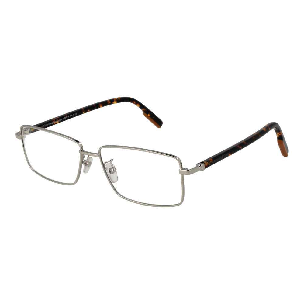 Ermenegildo Zegna Silver Men Optical Frames