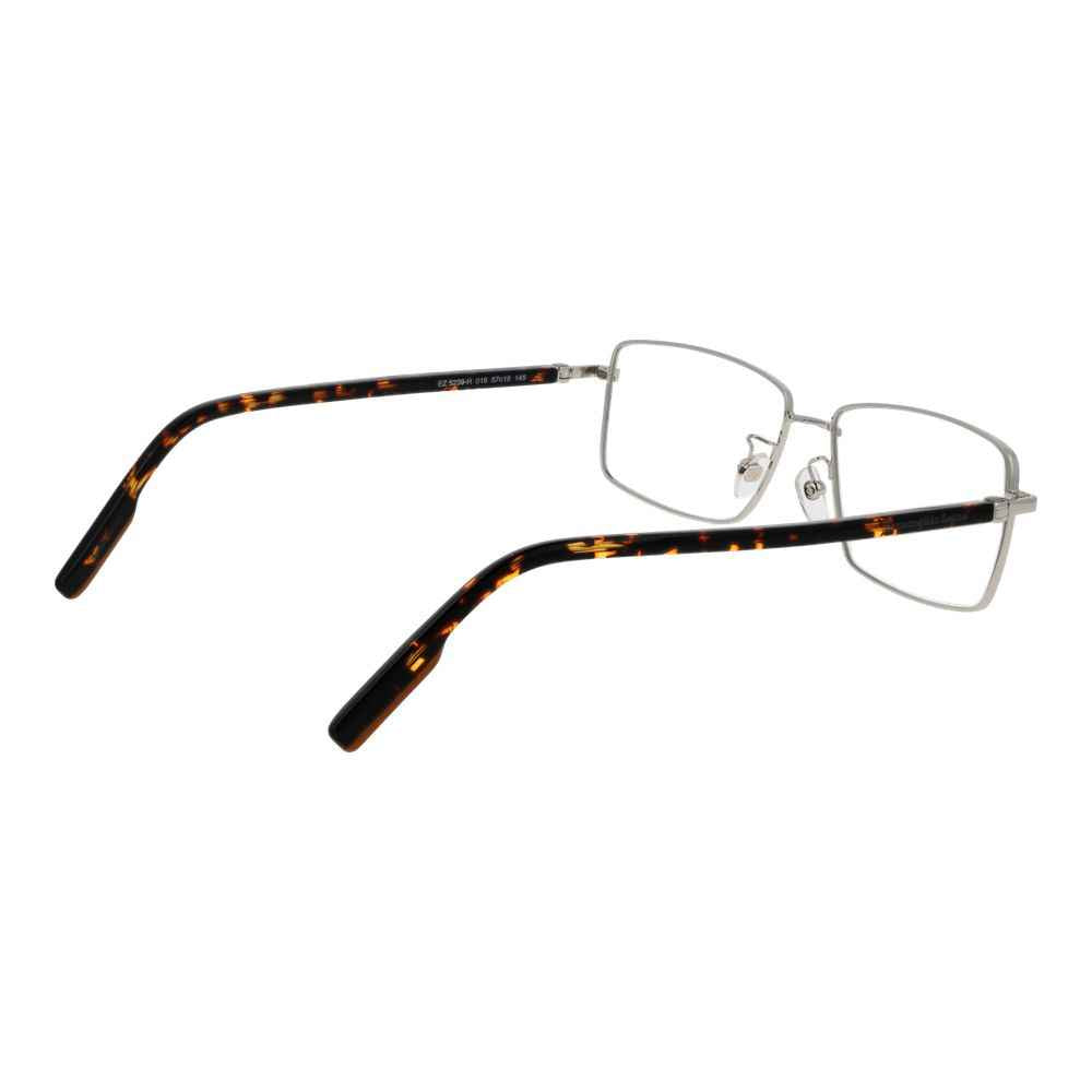 Ermenegildo Zegna Silver Men Optical Frames