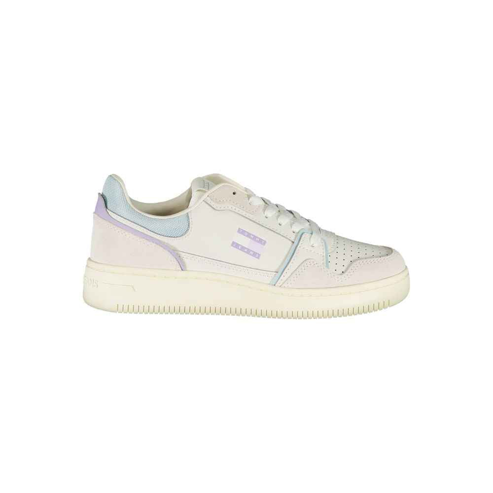 Tommy Hilfiger White Leather Women Sneaker