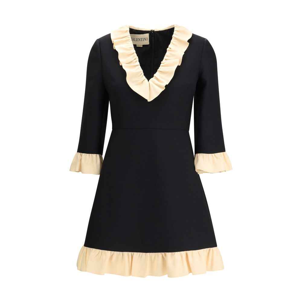 Valentino Wool and silk short Dress