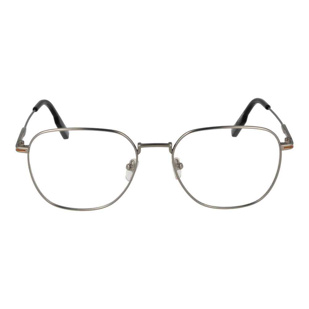 Ermenegildo Zegna Silver Men Optical Frames