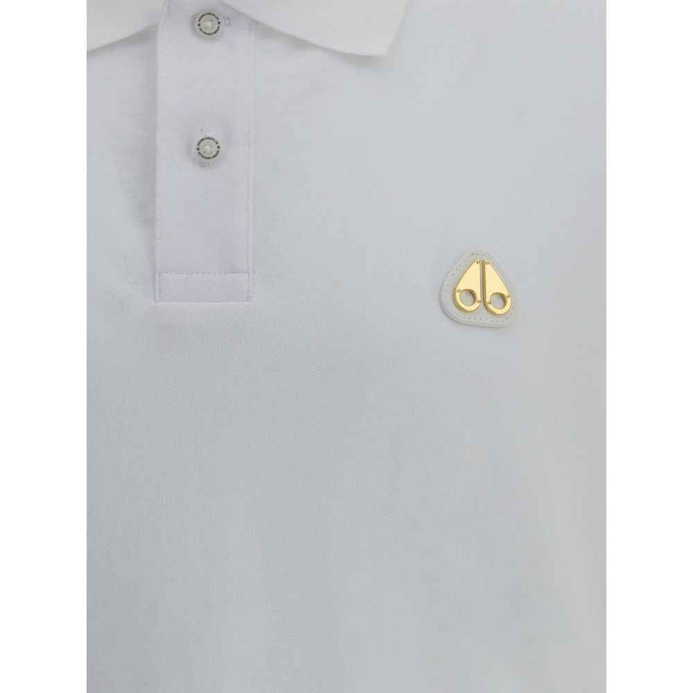 Moose Knuckles Everett Gold Polo Shirt
