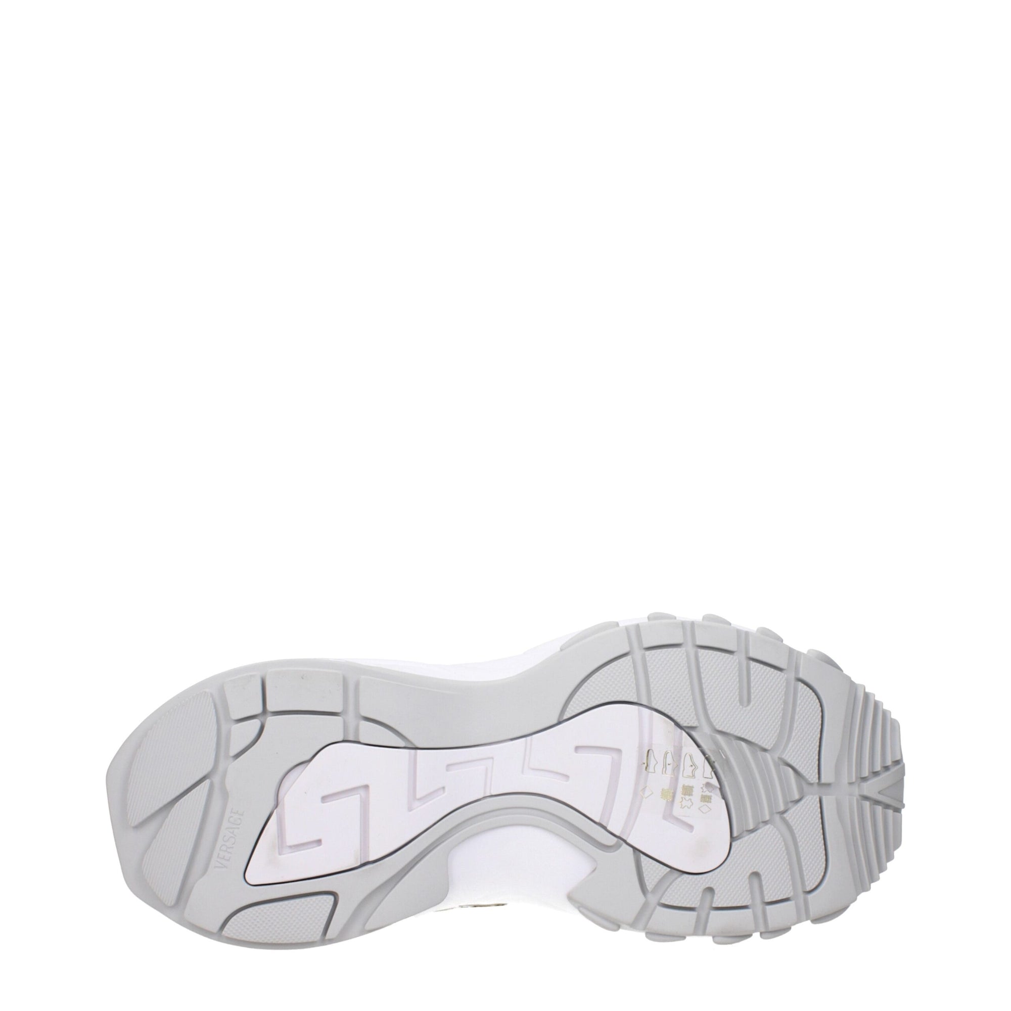 Versace Gold Fabric Low Top Sneakers