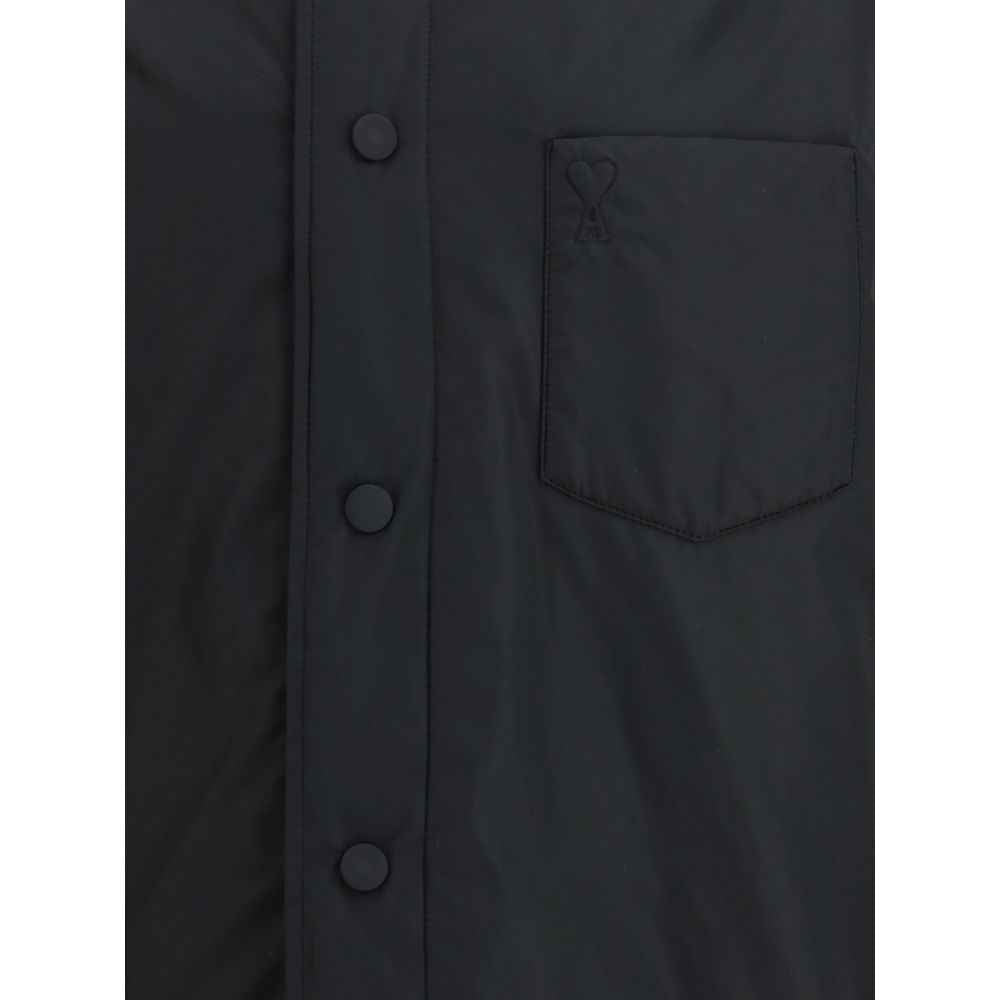 Ami Paris Ami De Coeur padded taffeta Jacket