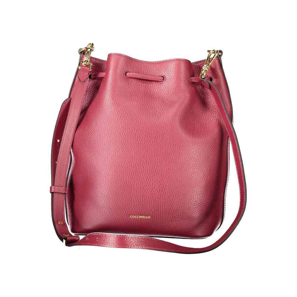 Coccinelle Purple Leather Women Handbag