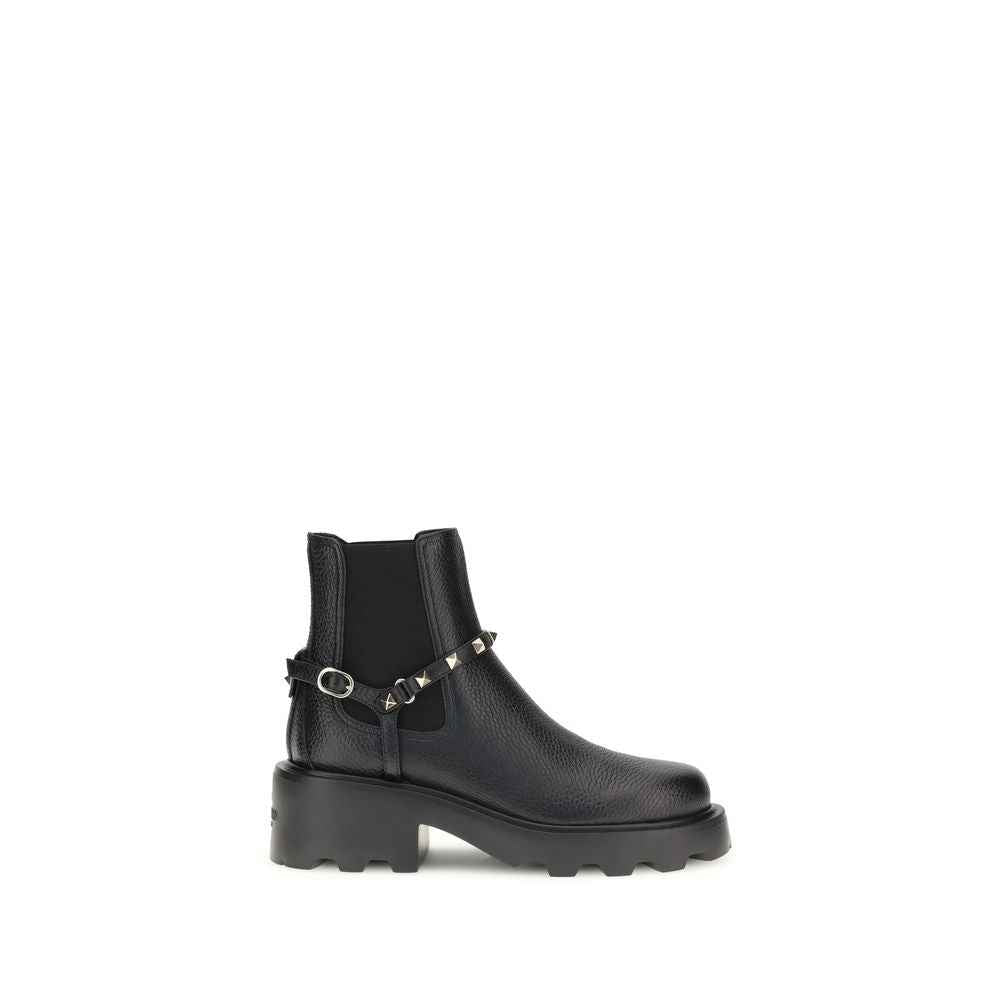 Valentino Garavani Leather Ankle Boots