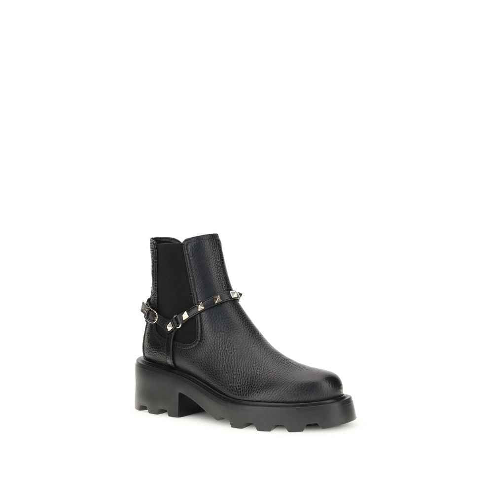 Valentino Garavani Leather Ankle Boots