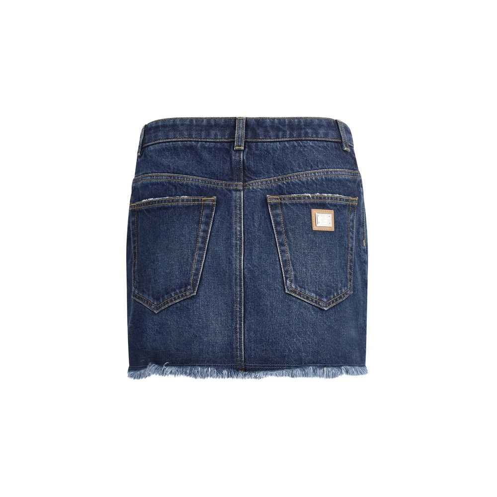 Dolce & Gabbana Denim Miniskirt