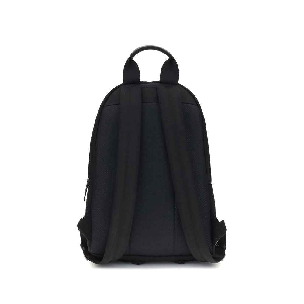 Palm Angels Black Polyester Backpack