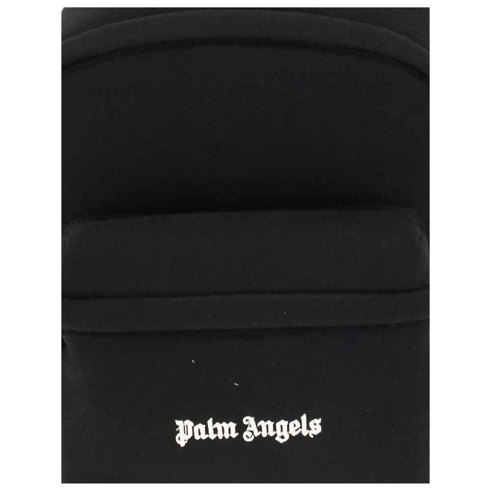 Palm Angels Black Polyester Backpack