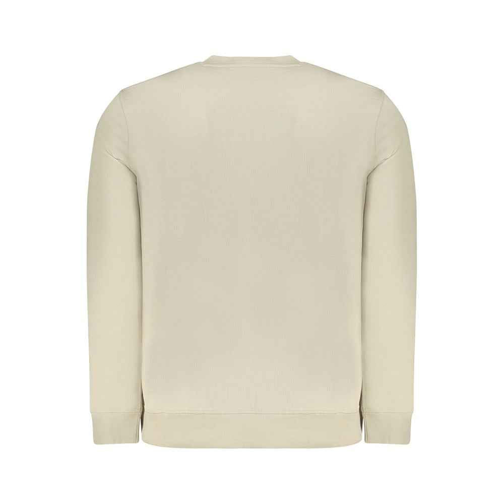 Hugo Boss Beige Cotton Men Sweater