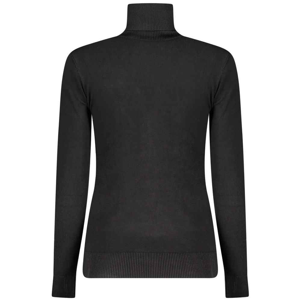 Guess Jeans Black Viscose Women Sweater