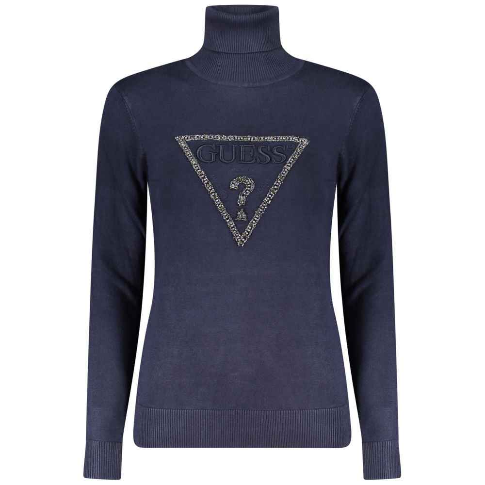 Guess Jeans Blue Viscose Women Sweater