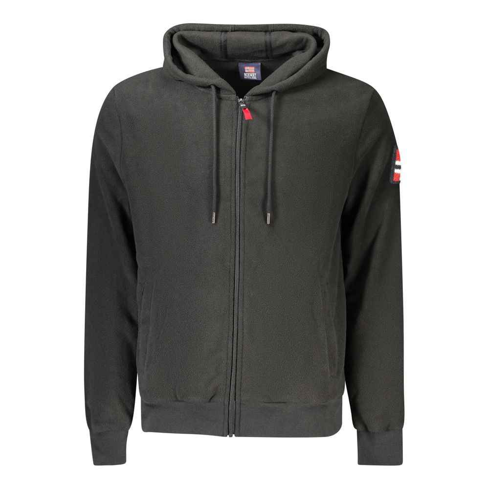 Norway 1963 Black Polyester Sweater