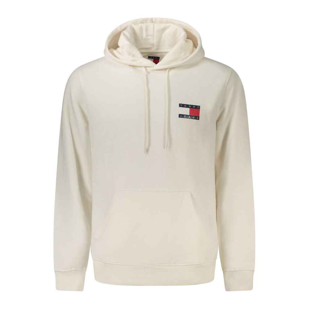 Tommy Hilfiger White Cotton Men Sweater
