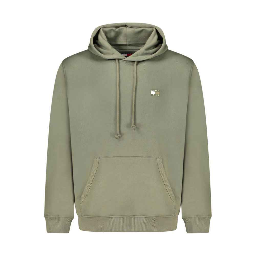 Tommy Hilfiger Green Cotton Men Sweater