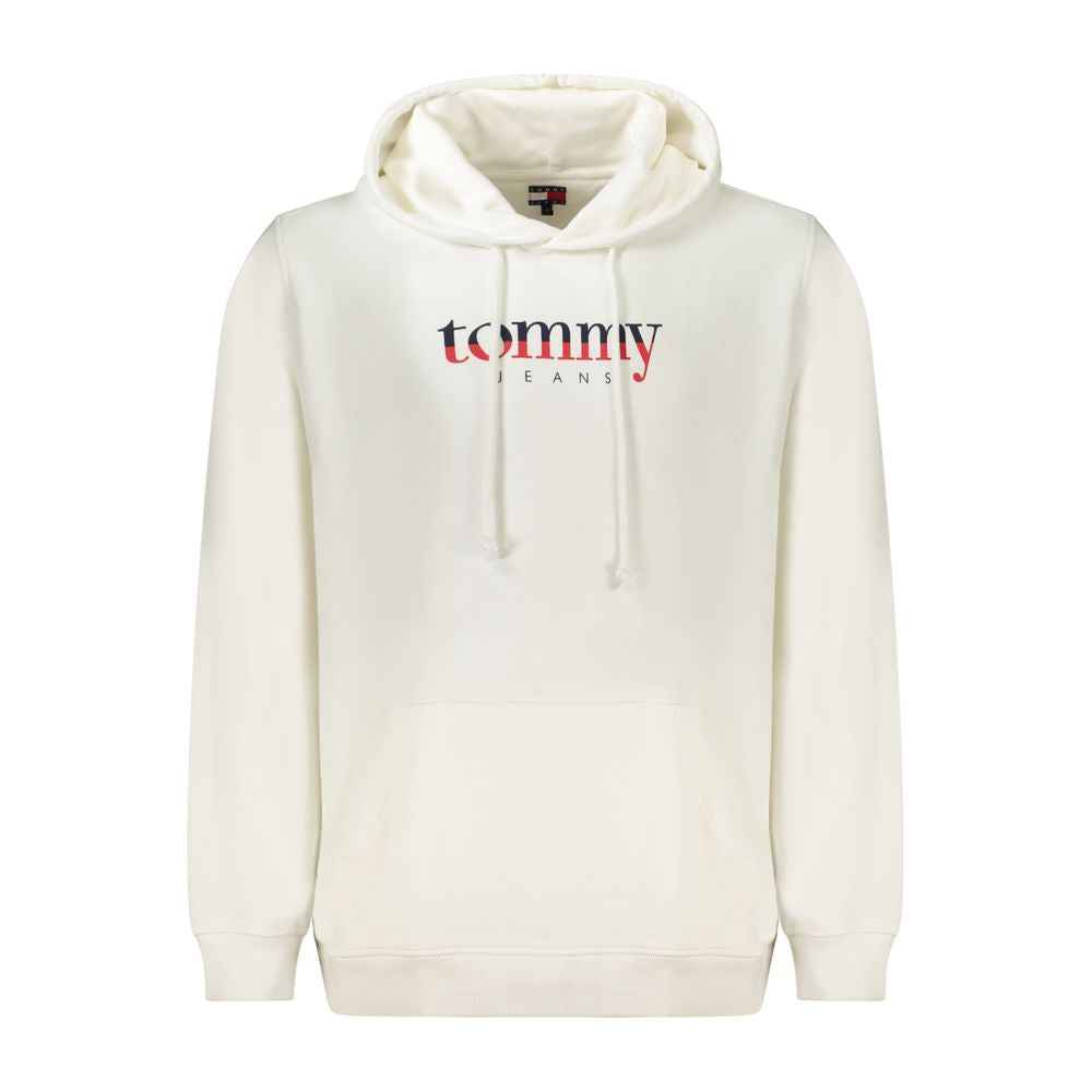 Tommy Hilfiger White Cotton Men Sweater
