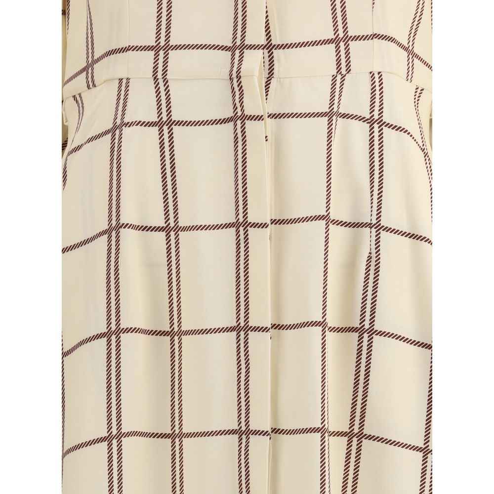 Crida Milano Checked midi Dress