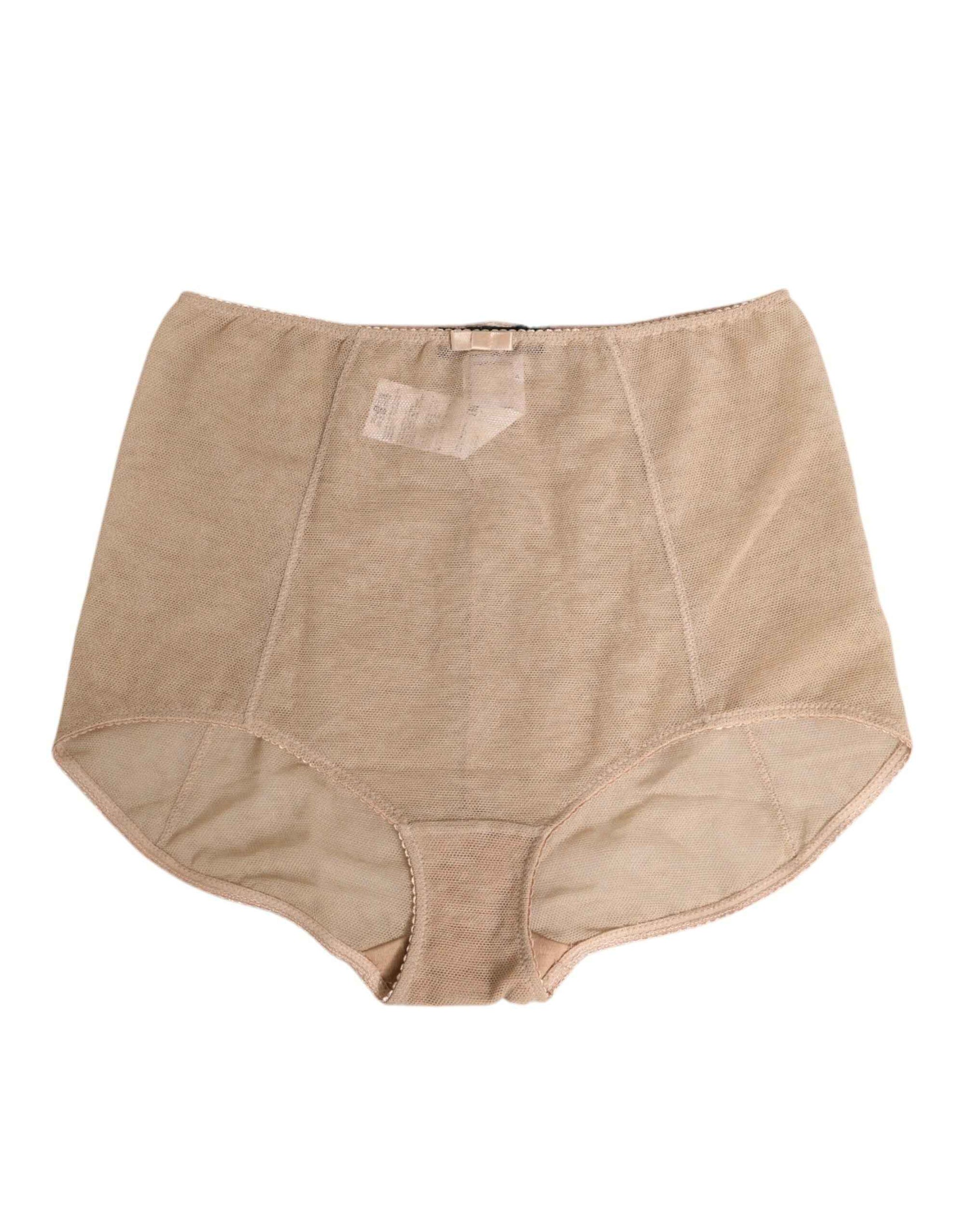 Dolce & Gabbana Beige Shaping Control Panty Underwear