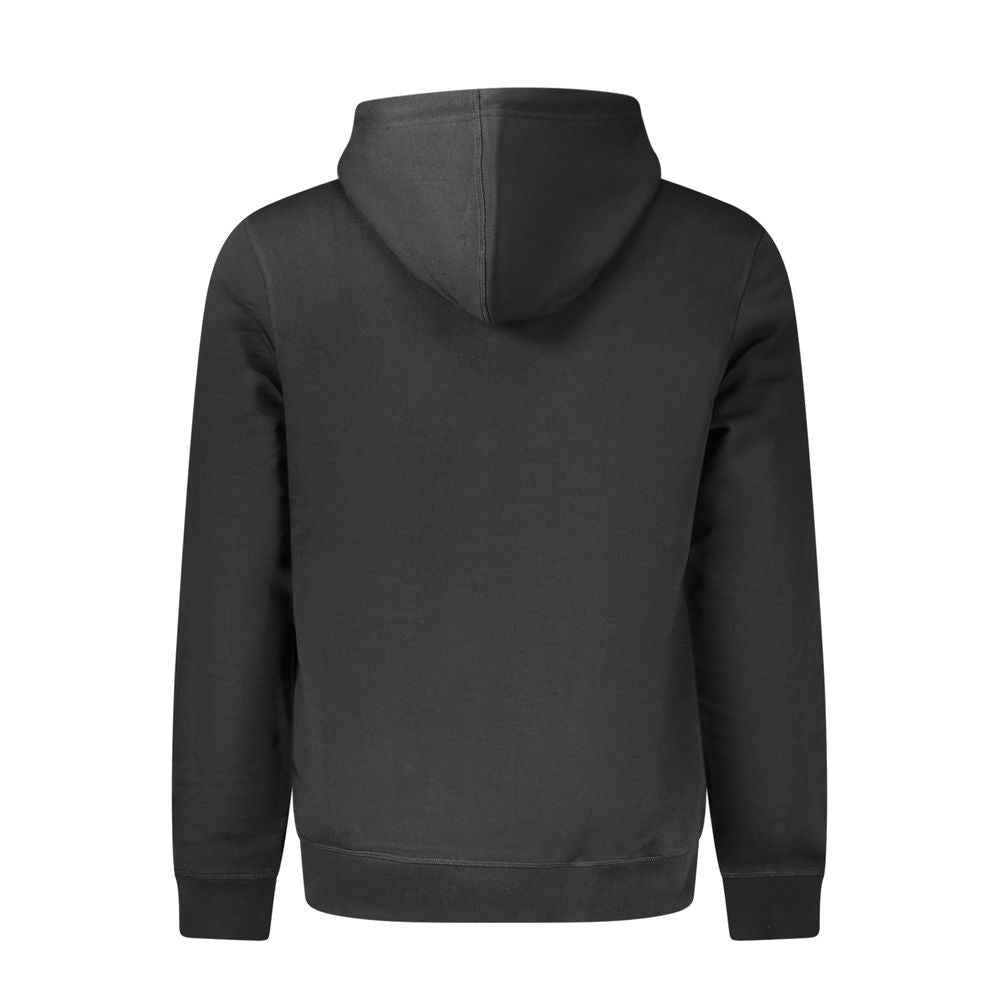 Hugo Boss Black Cotton Men Sweater