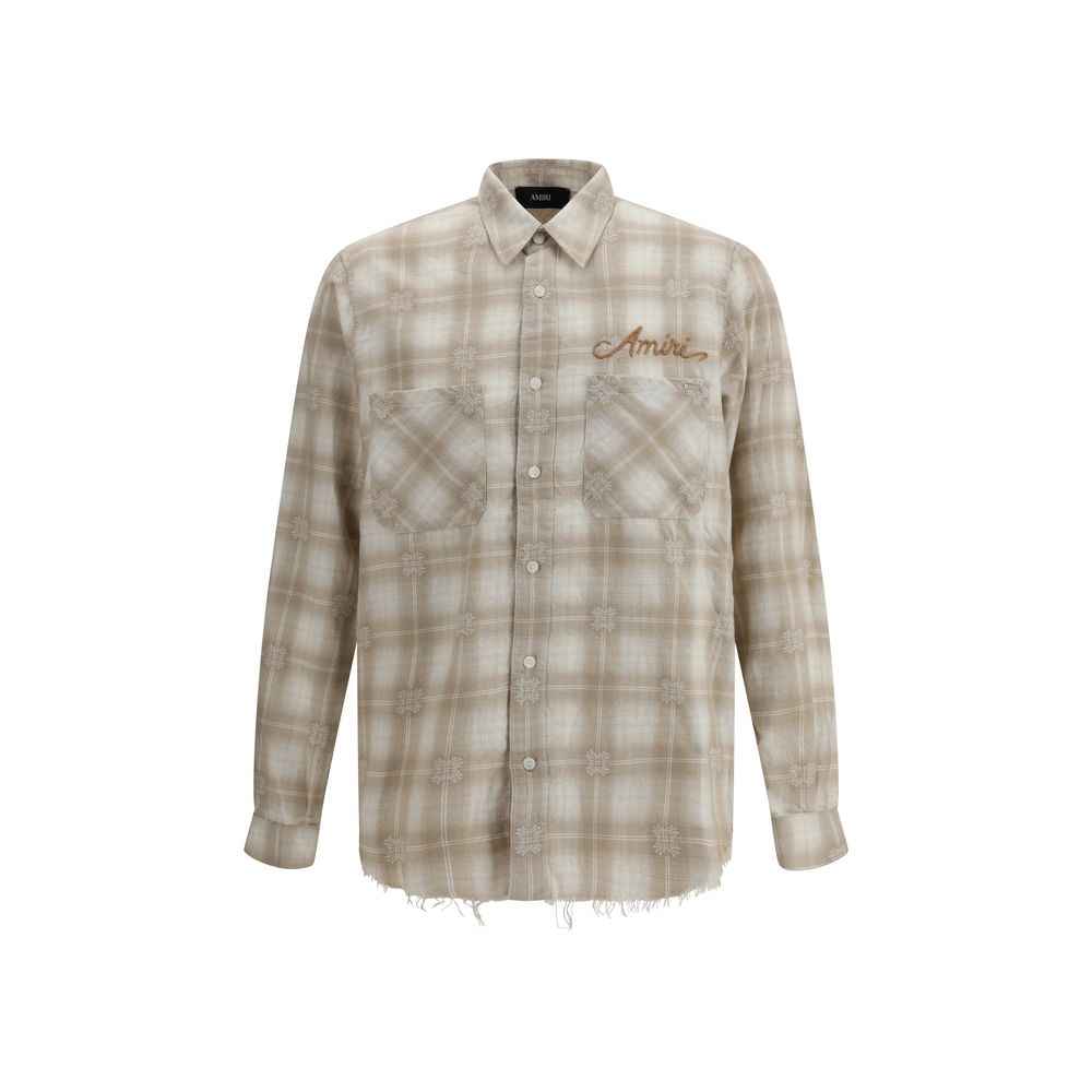 Amiri Plaid flannel Shirt