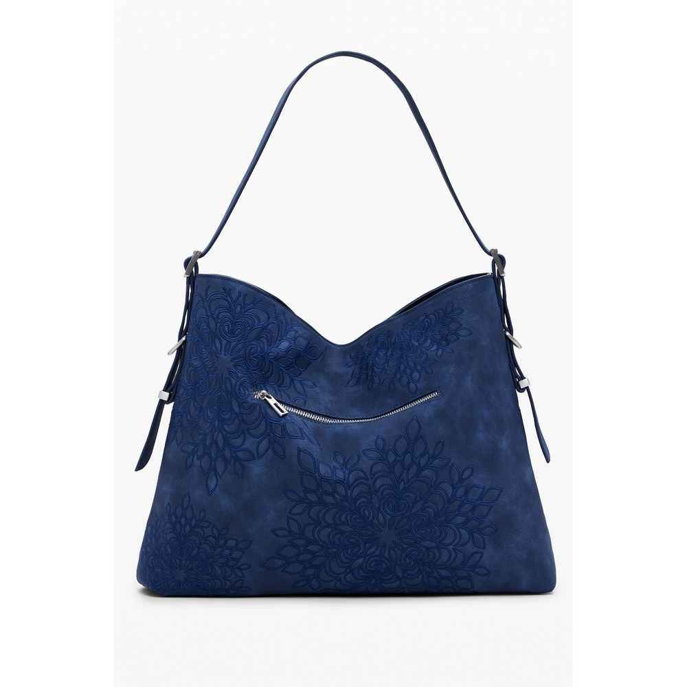 Desigual Blue Polyethylene Women Handbag
