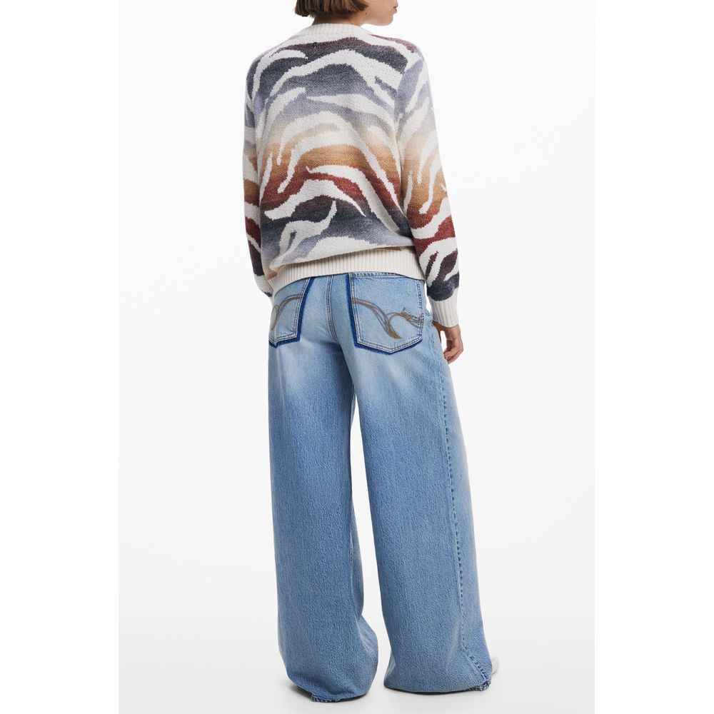 Desigual White Polyamide Women Sweater