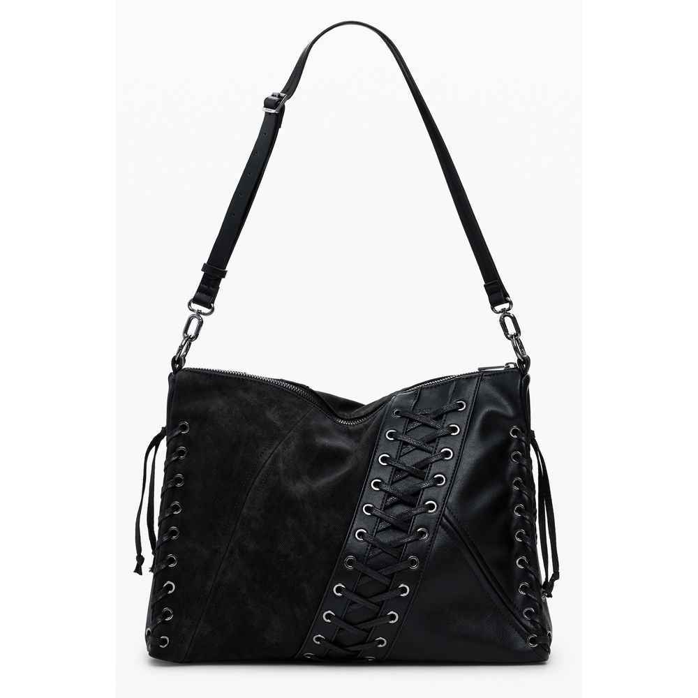 Desigual Black Polyethylene Women Handbag