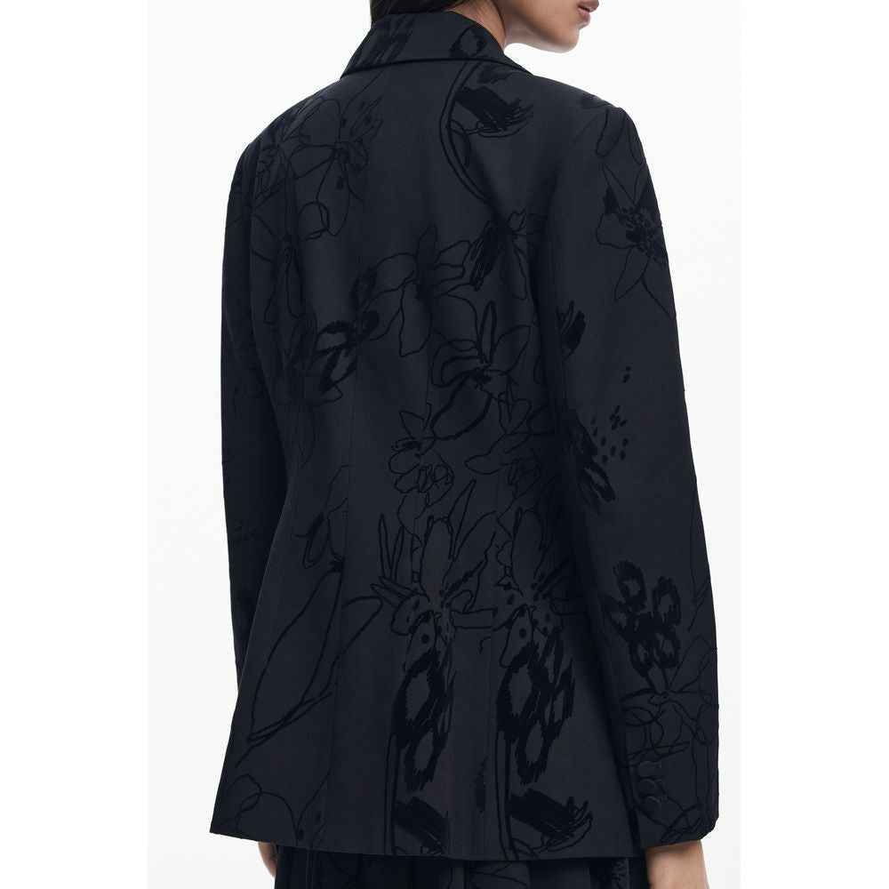 Desigual Black Polyester Women Jacket