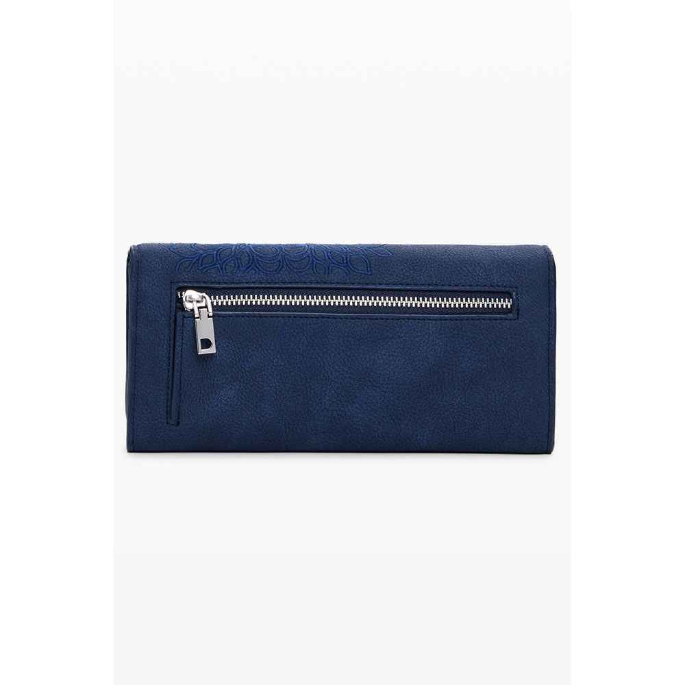 Desigual Blue Polyethylene Women Wallet