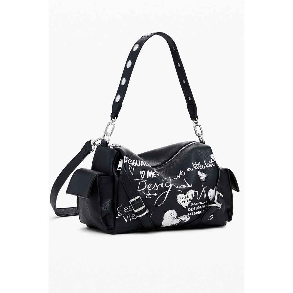 Desigual Black Polyethylene Women Handbag