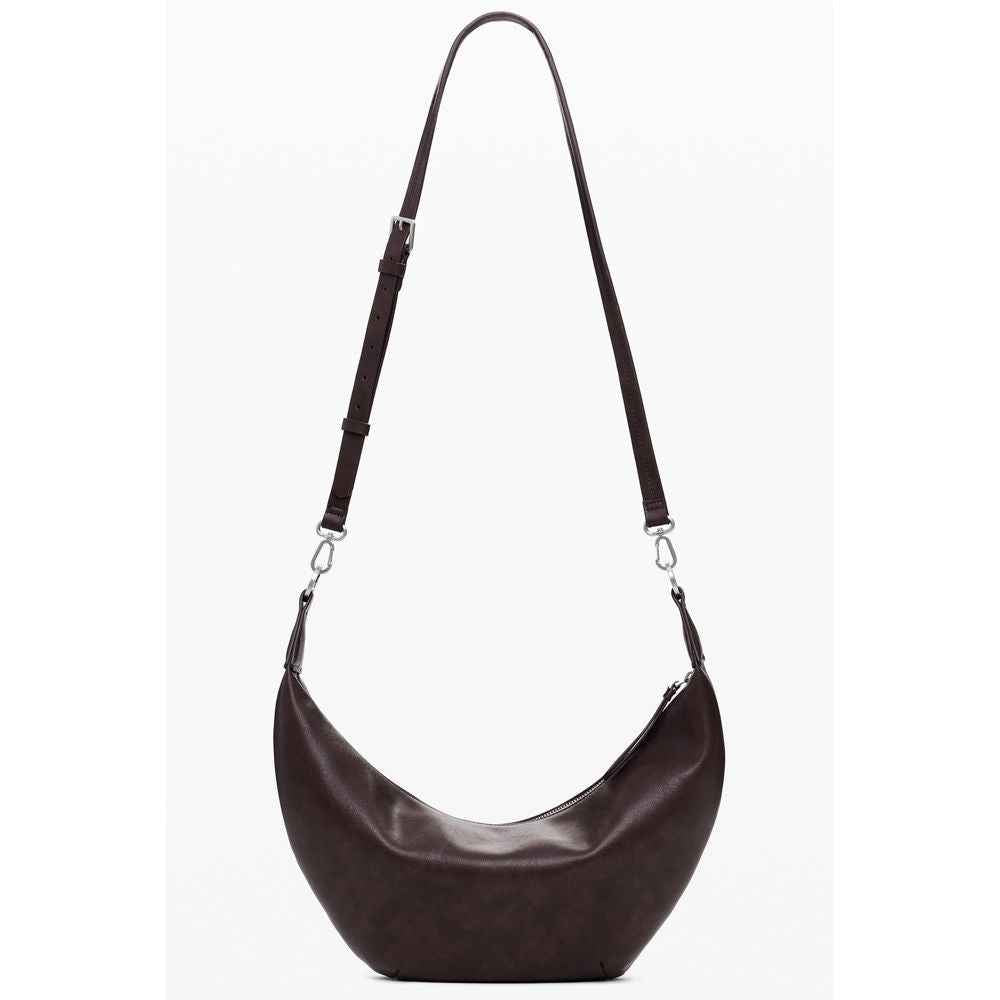 Desigual Brown Polyethylene Women Handbag